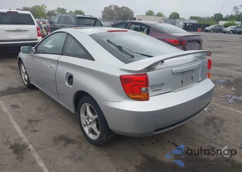 2000 Toyota Celica Gts from USA, damaged, VIN JTDDY32T3Y0025084